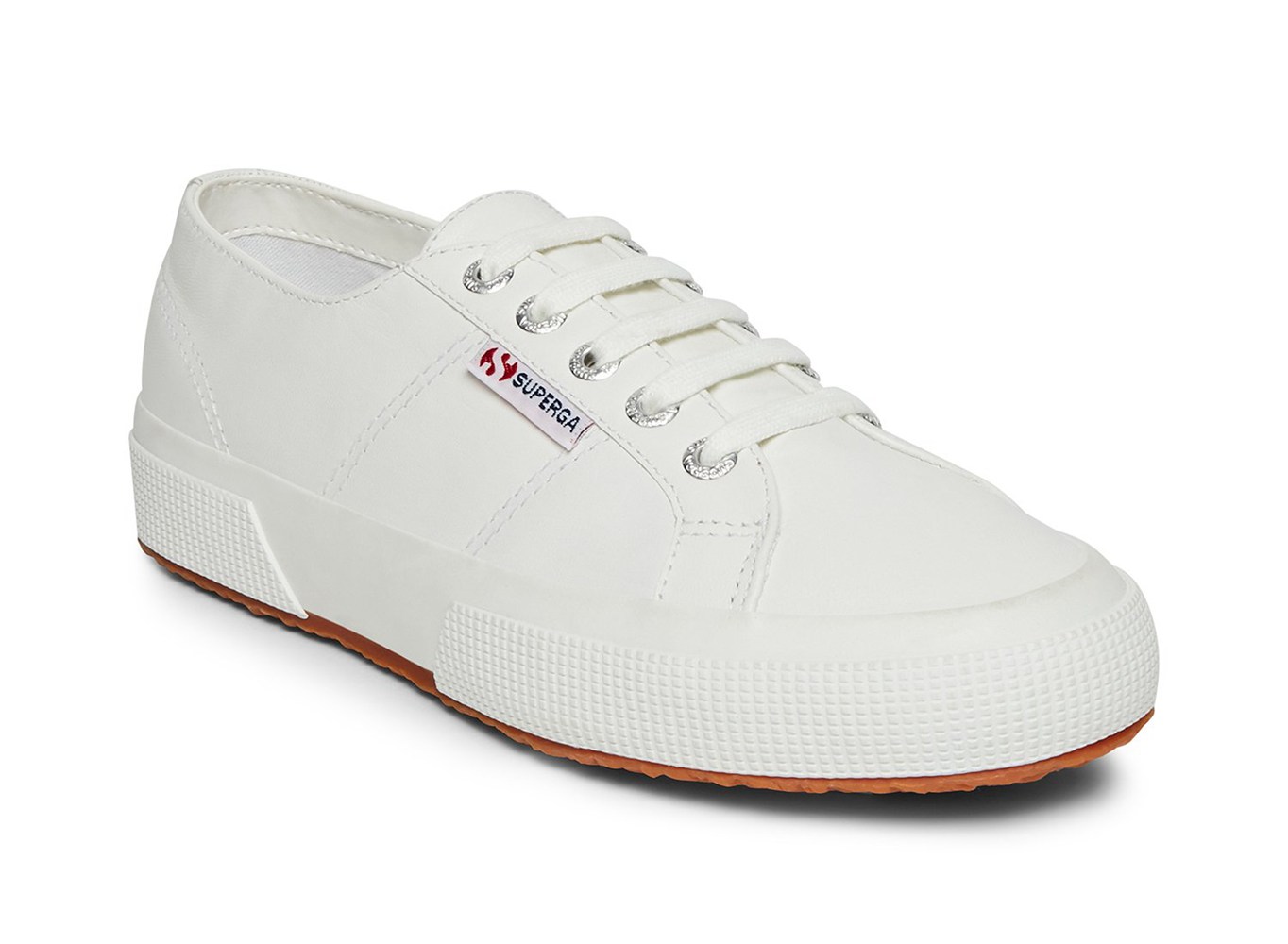 Zapatillas Superga Mujer Blancas - 2750 Naplngcotu Cuero - 603985GSK